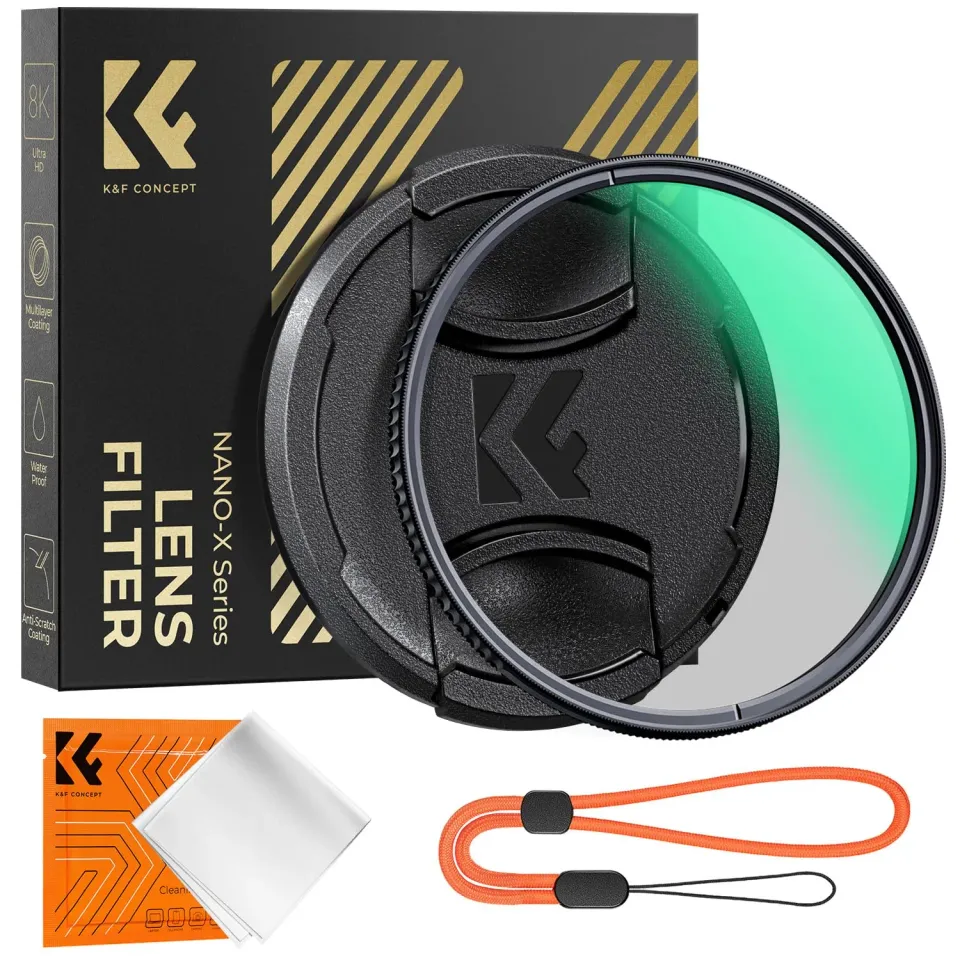 K&F Concept Nano-Xcel Filtro Polarizzatore CPL 67mm