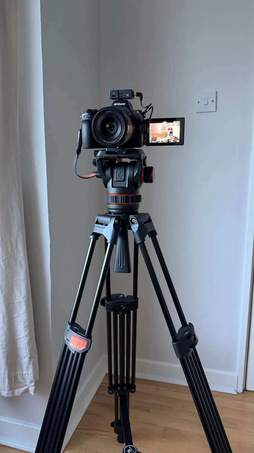 K&F Concept treppiede video 191cm 10kg testa fluida