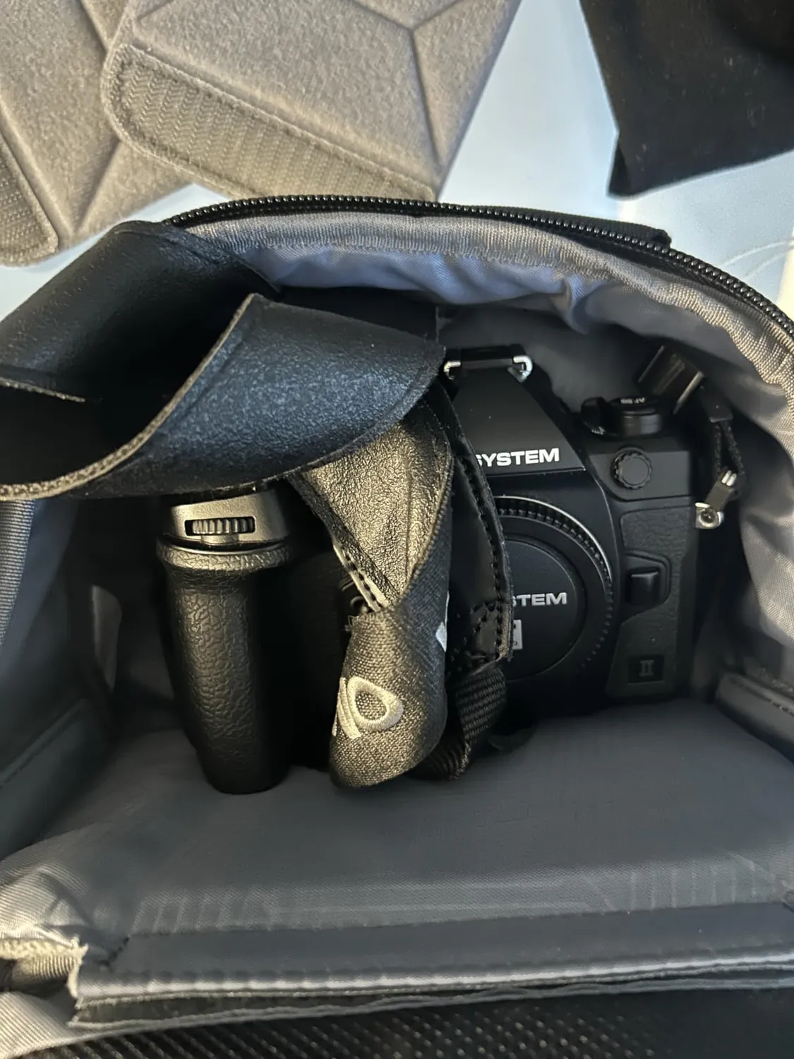 K&F Concept borsa fotografica tracolla M nera impermeabile