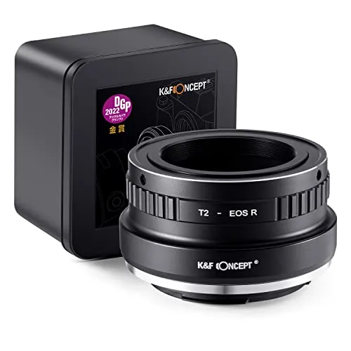 K&F Concept T2-EOS R adattatore obiettivi manuale