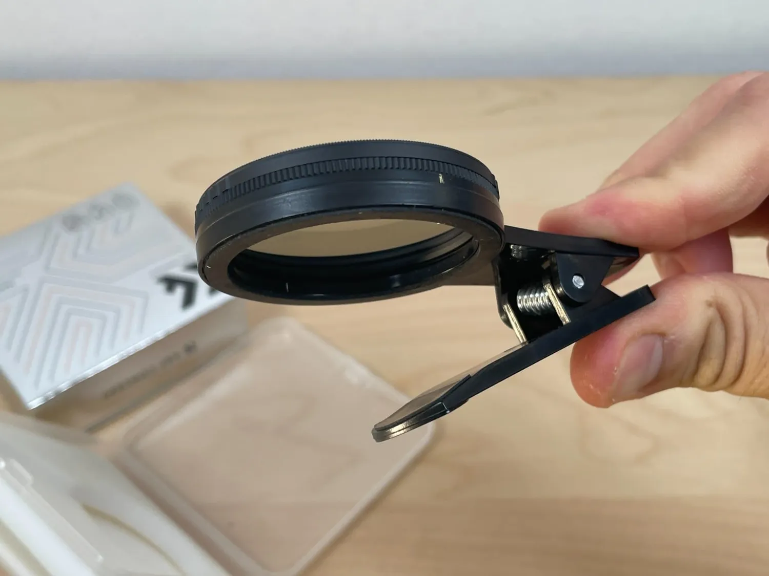 K&F Concept Filtro CPL 52mm Smartphone Clip-on