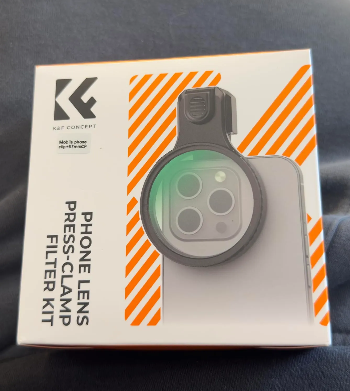 K&F Concept Kit Filtro CPL Telefono 67mm Press-Type