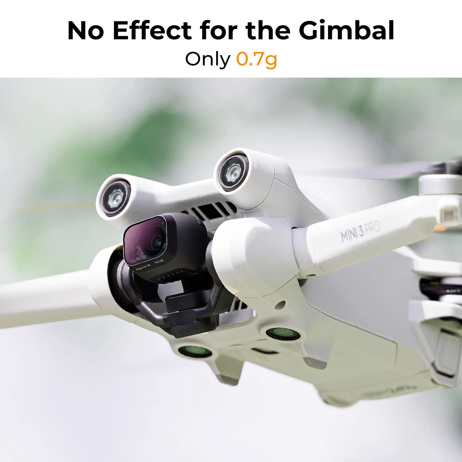 K&F Concept ND64 filtro drone DJI Mini 3 / Mini 3 Pro