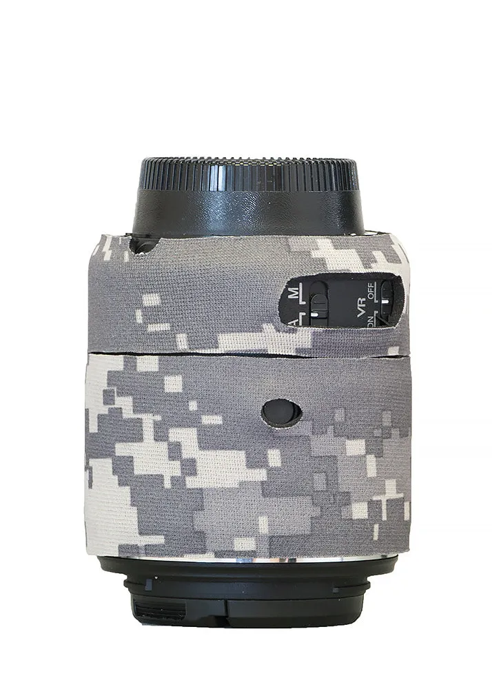 LensCoat Nikon 55-200mm VR II cover nero neoprene