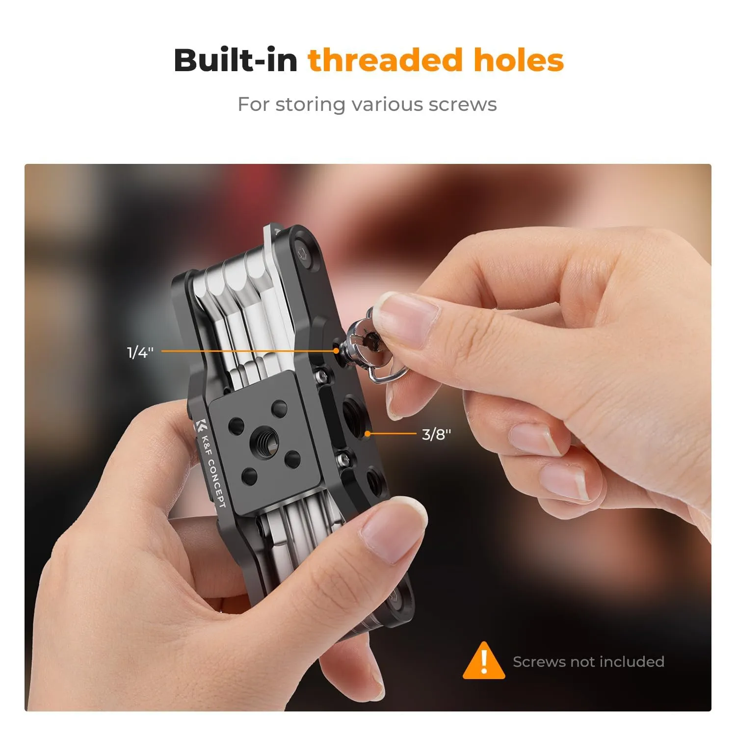 K&F Concept Multitool 10-in-1 Fotocamera Treppiede