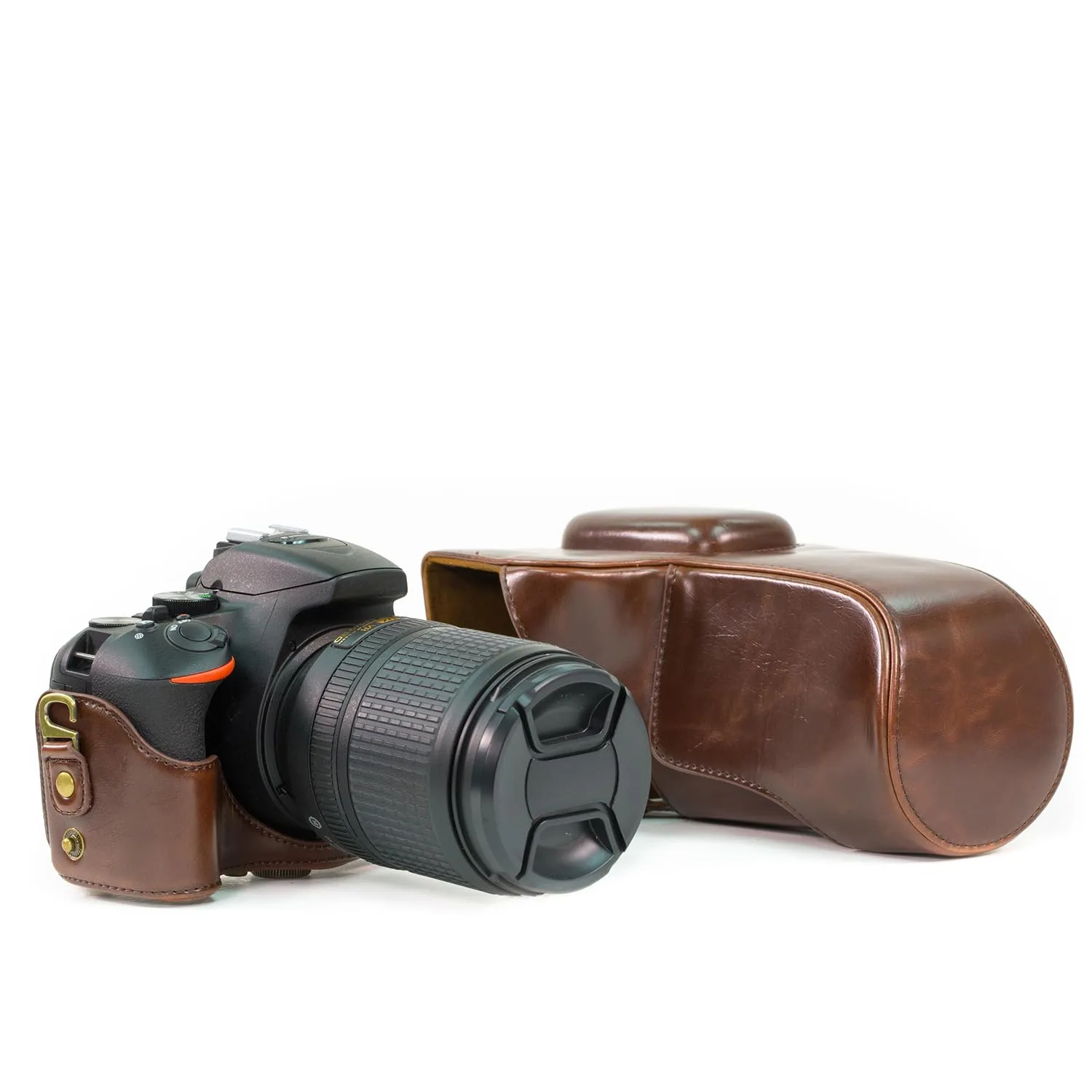 MegaGear Ever Ready Custodia Fotocamera Nikon D5500 ecopelle