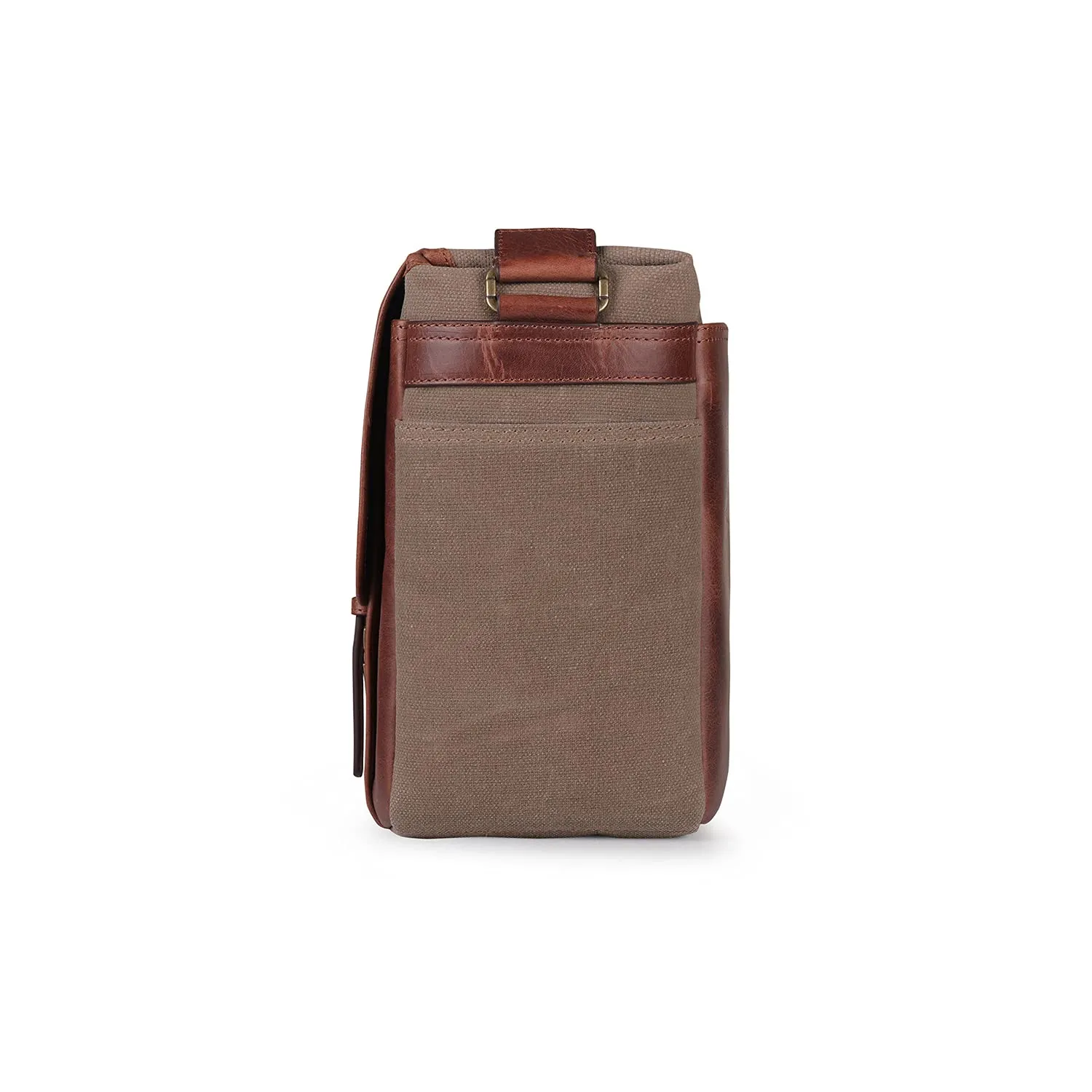 MegaGear borsa messenger fotografica tracolla marrone