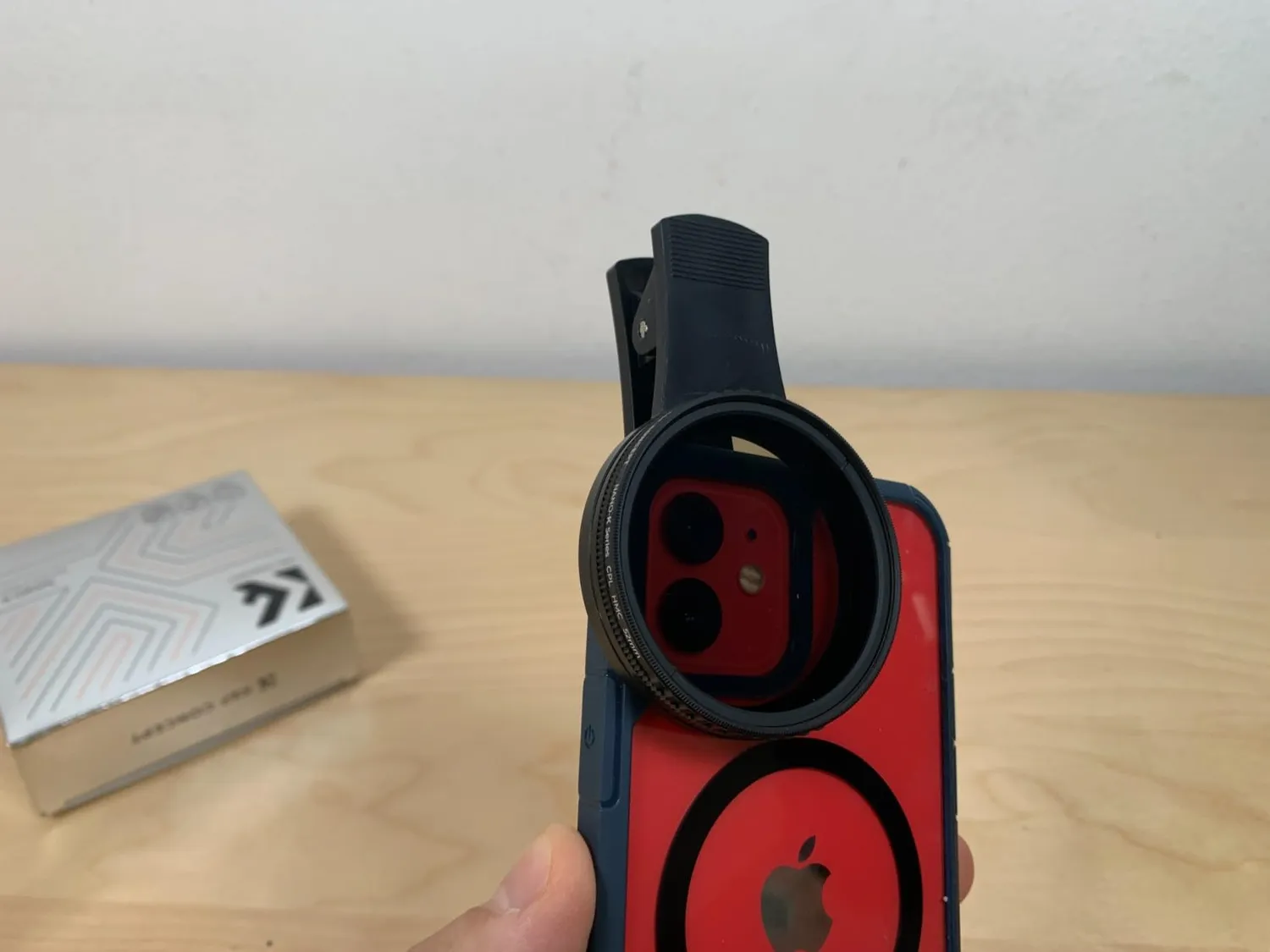 K&F Concept Filtro CPL 52mm Smartphone Clip-on