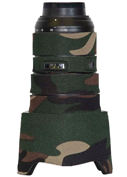 LensCoat Nikon 24-70mm cover nero Classic neoprene