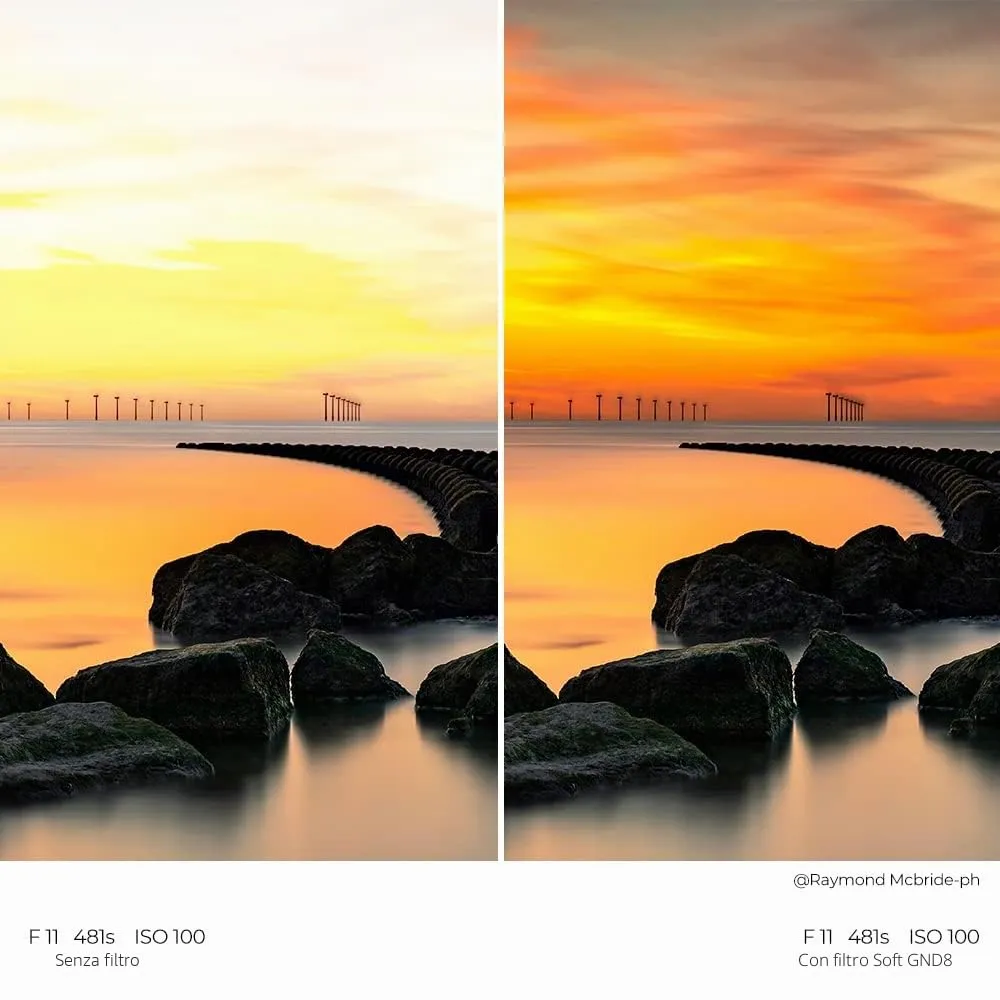 K&F Concept Nano Xcel PRO filtro GND8 100x150mm soft