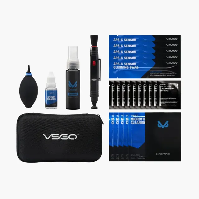 VSGO DKL-20 Kit pulizia foto 69pz Full-frame completo
