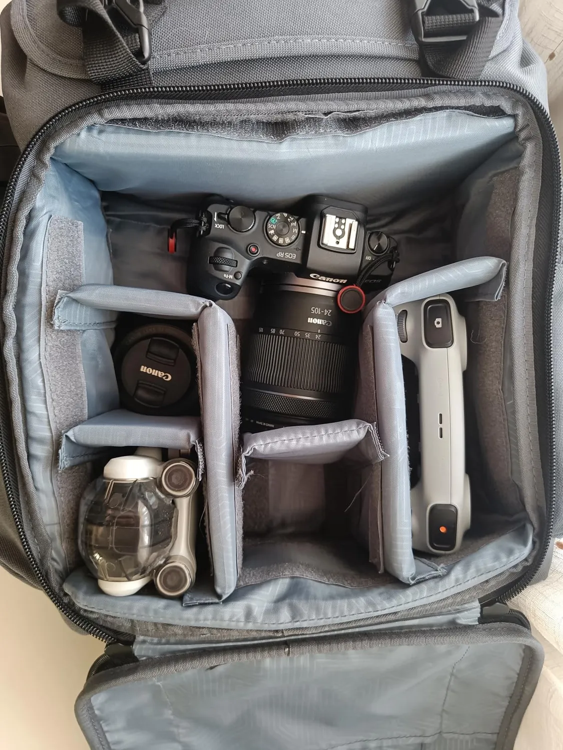K&F Concept Zaino Fotocamera Nero 25L
