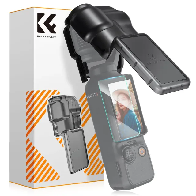 K&F Concept Custodia Protettiva DJI Osmo Pocket 3 Plastica