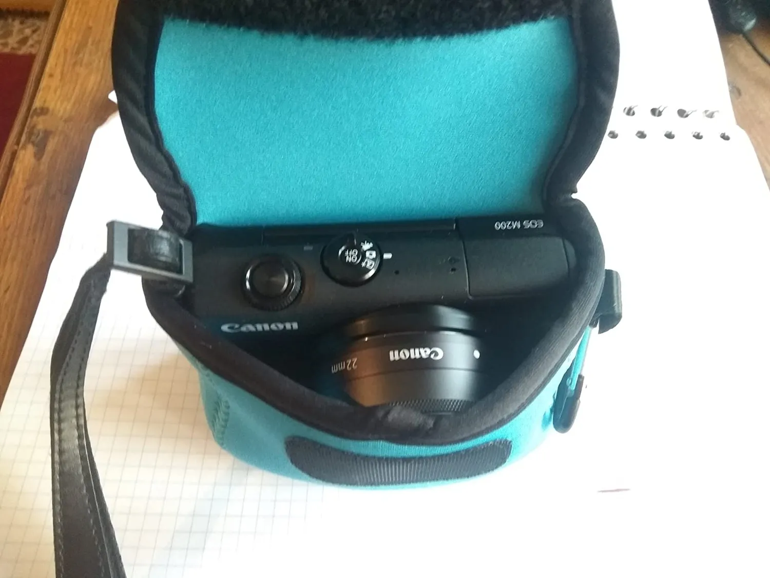 MegaGear custodia neoprene Lumix TZ95 TZ90 nera