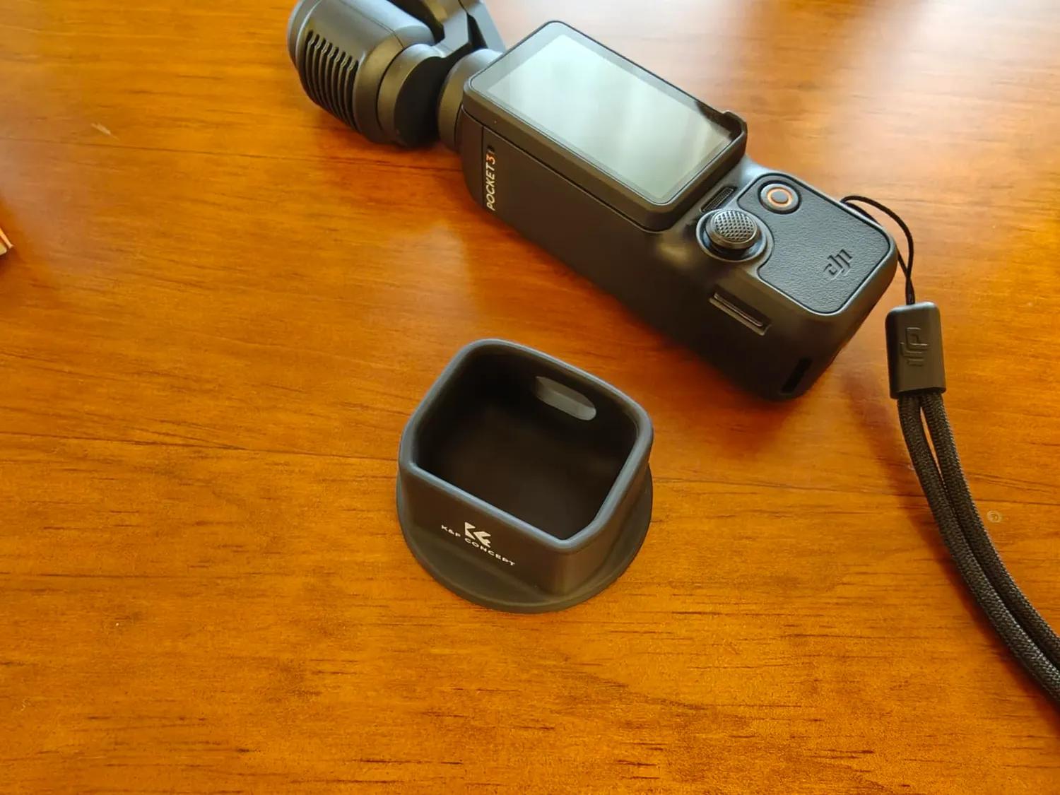 K&F Concept supporto silicone DJI Osmo Pocket 3 stand scrivania