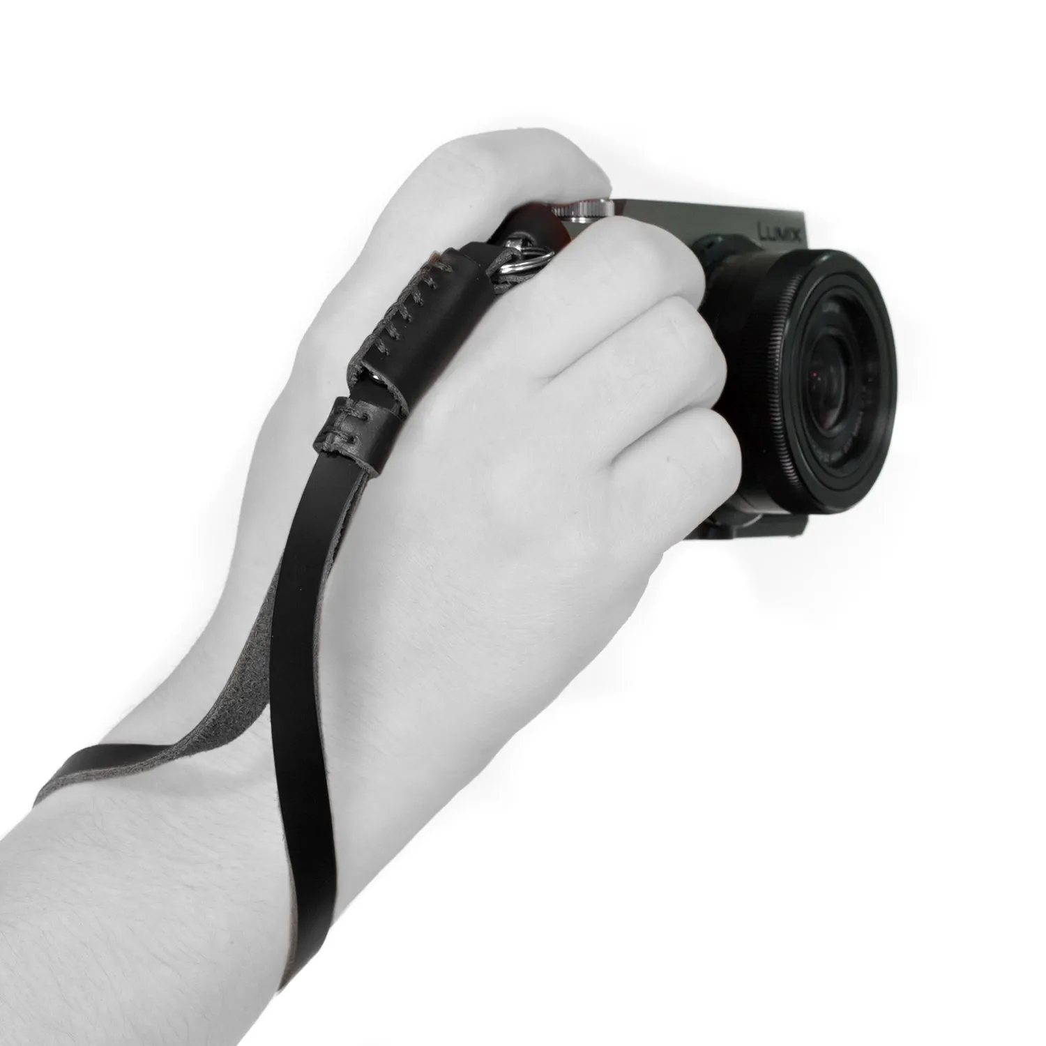 MegaGear cinturino mano pelle reflex marrone scuro