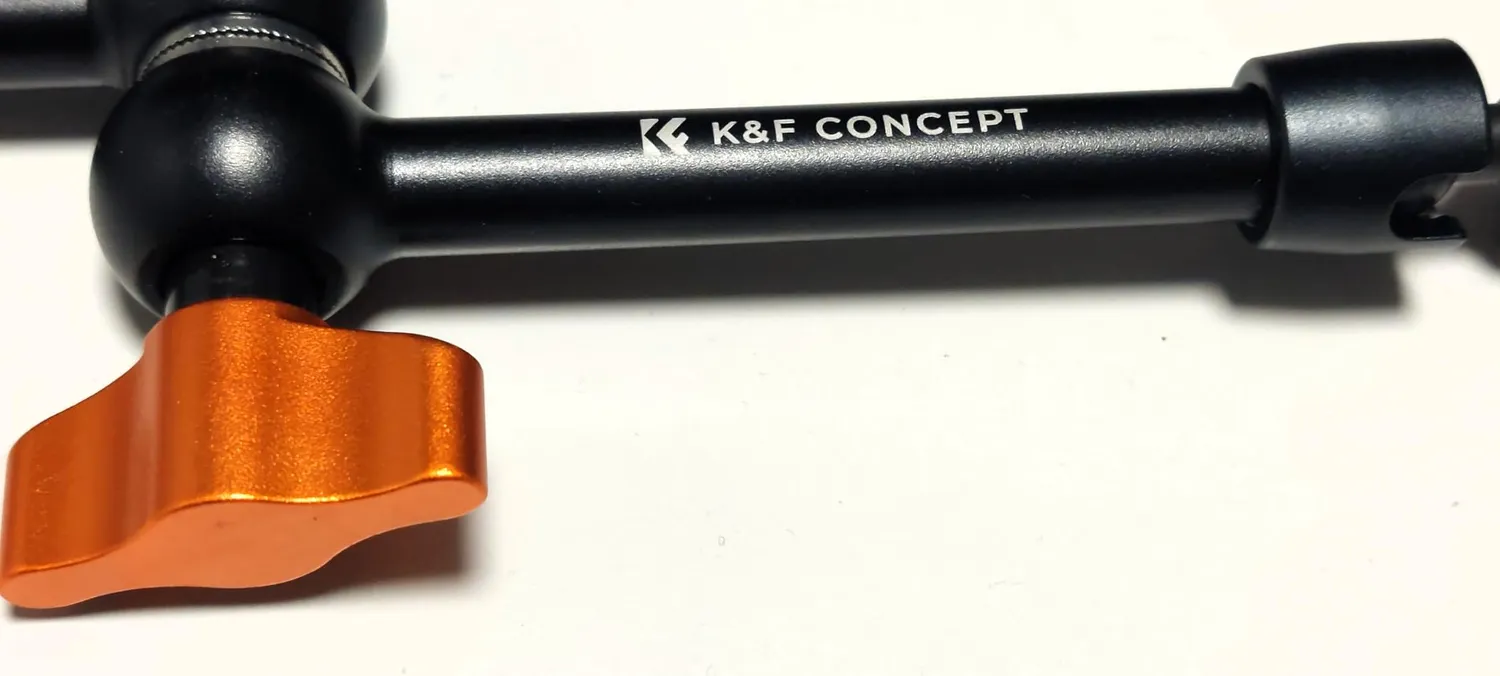 K&F Concept Braccio Magico 9.8" con Super Clamp 2kg