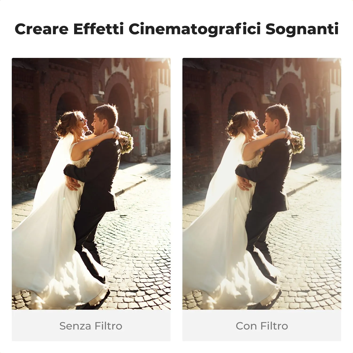K&F Concept Nano-Xcel Soft Mist filtro 67mm effetto 1/4