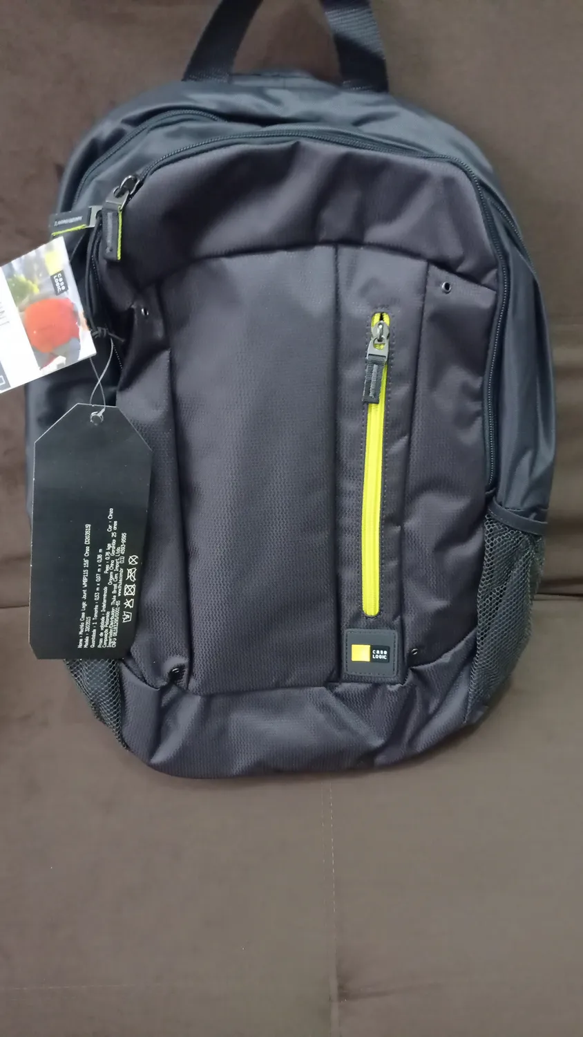 Case Logic Jaunt WMBP-115GZ Zaino Laptop 15.6" Grigio