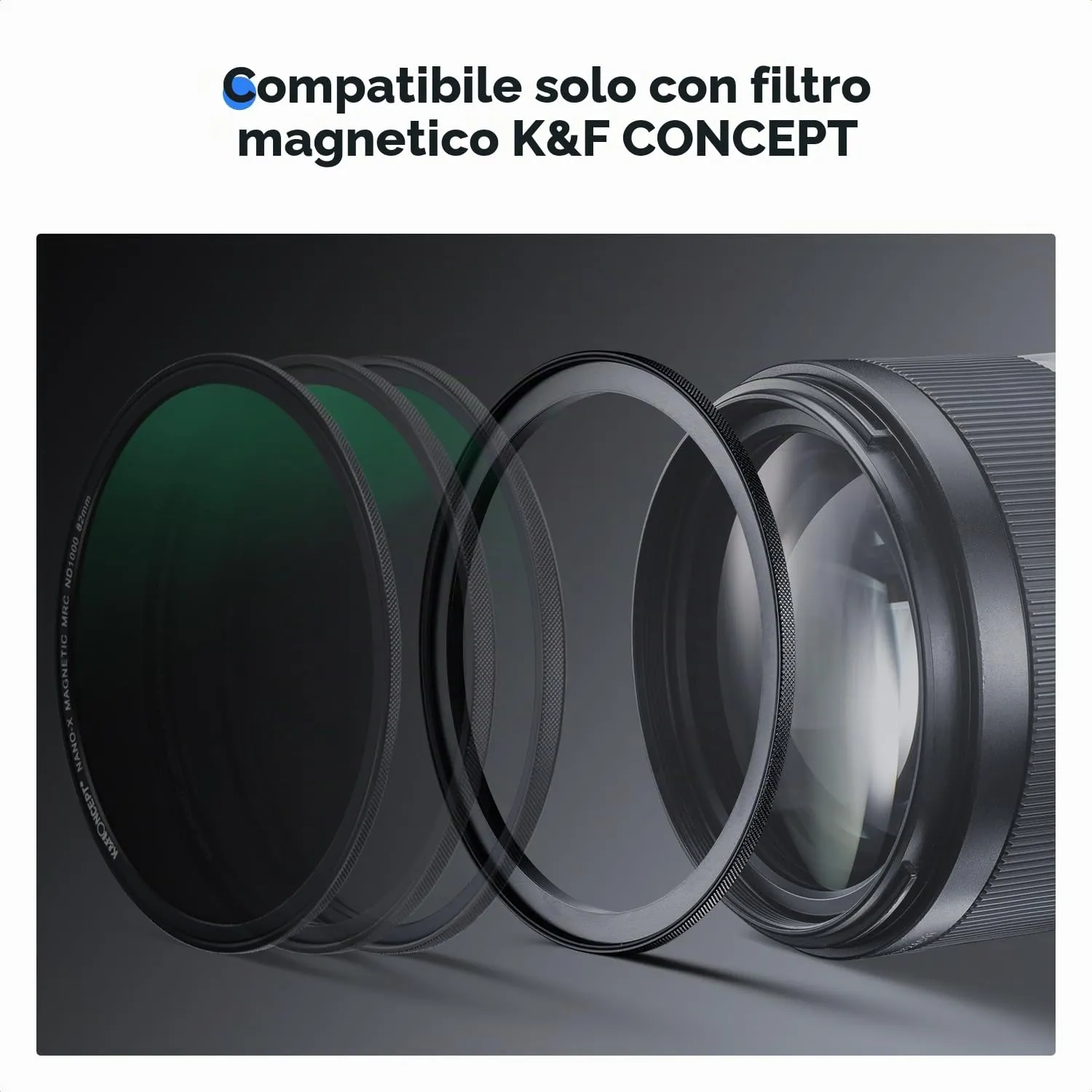 K&F Concept Anello Adattatore Magnetico Filtri 67mm-77mm