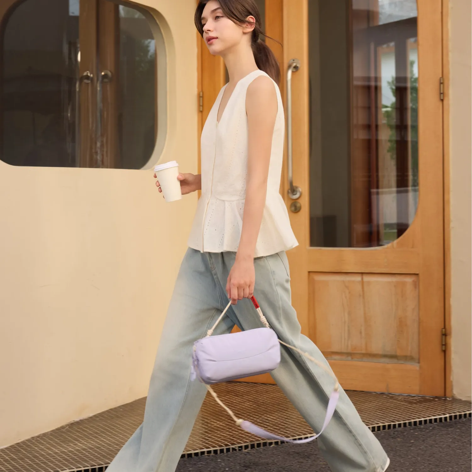 VSGO Pocket Ranger SoTrace tracolla viola 290 g YKK