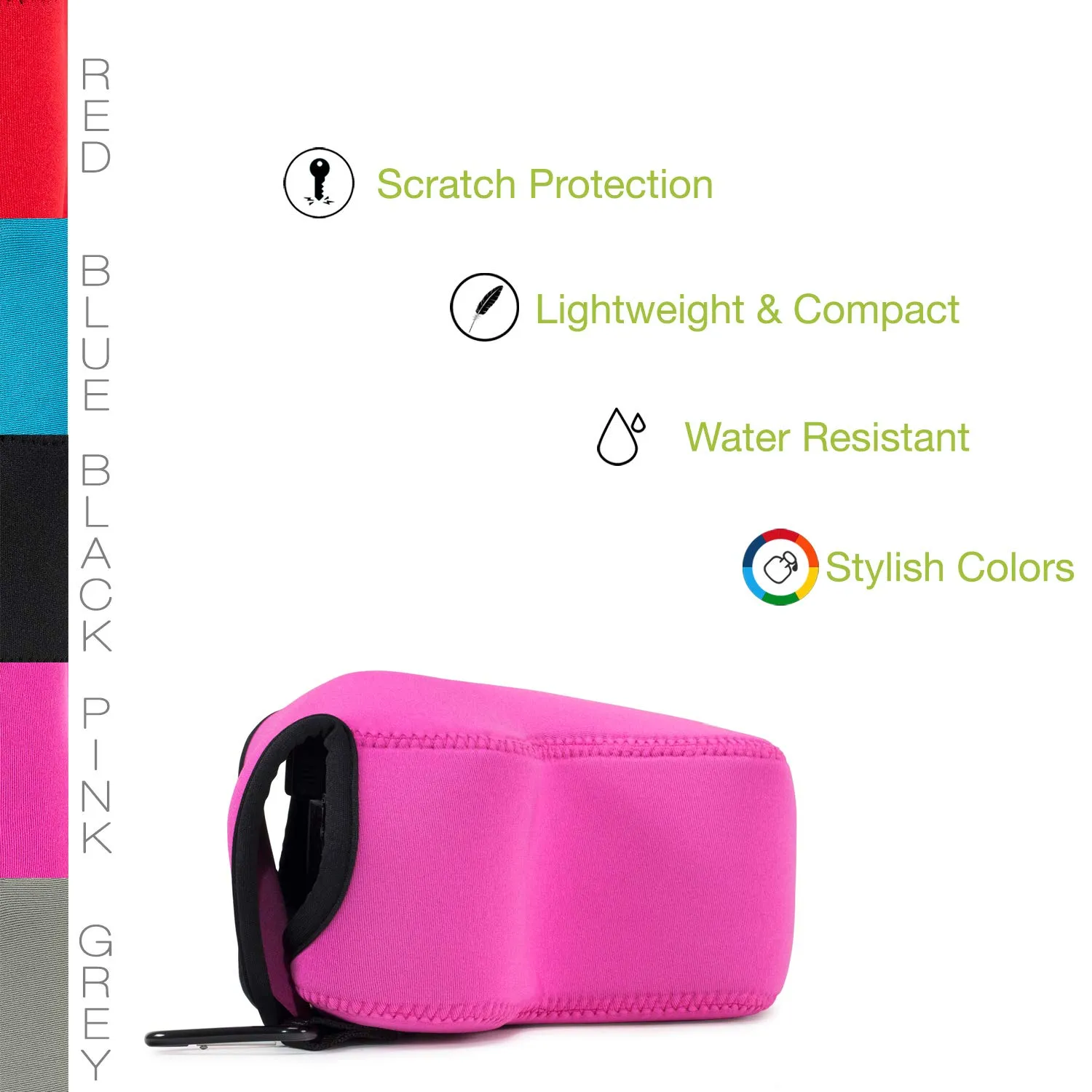 MegaGear Custodia Neoprene Panasonic Lumix GH5 14-140mm