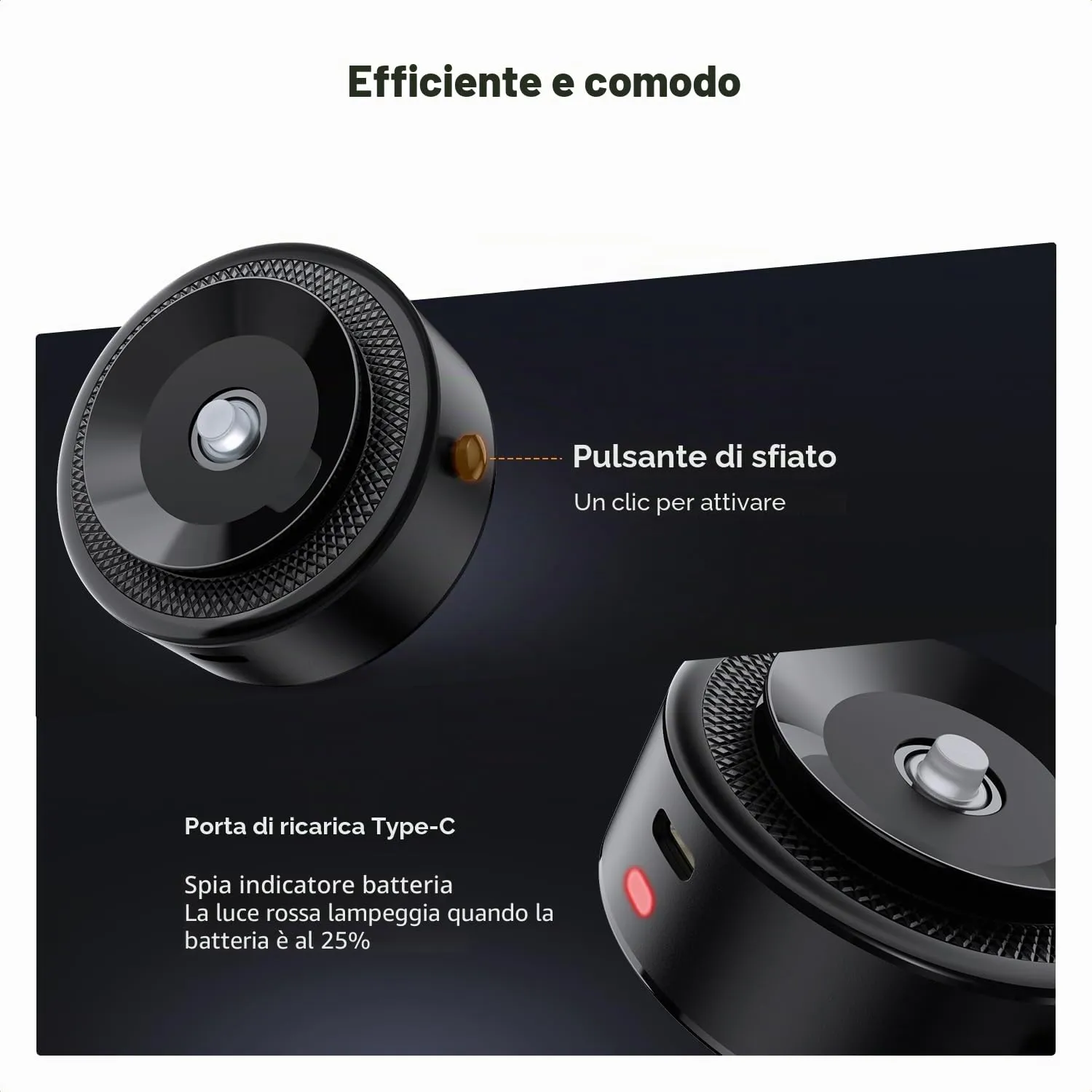 K&F Concept Combo Supporto Magnetico Ventosa Auto Pocket 3