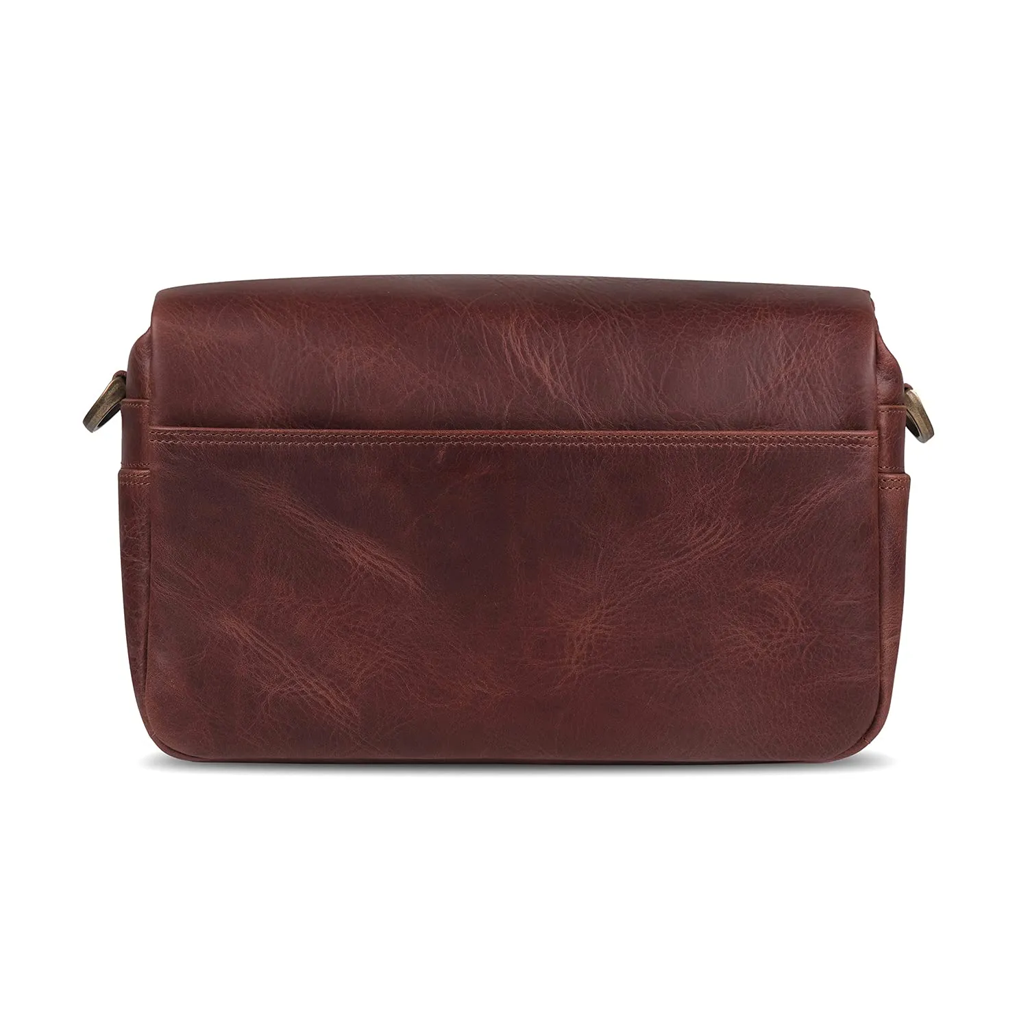 MegaGear Torres Borsa Messenger Pelle Fotocamera Mirrorless Marrone