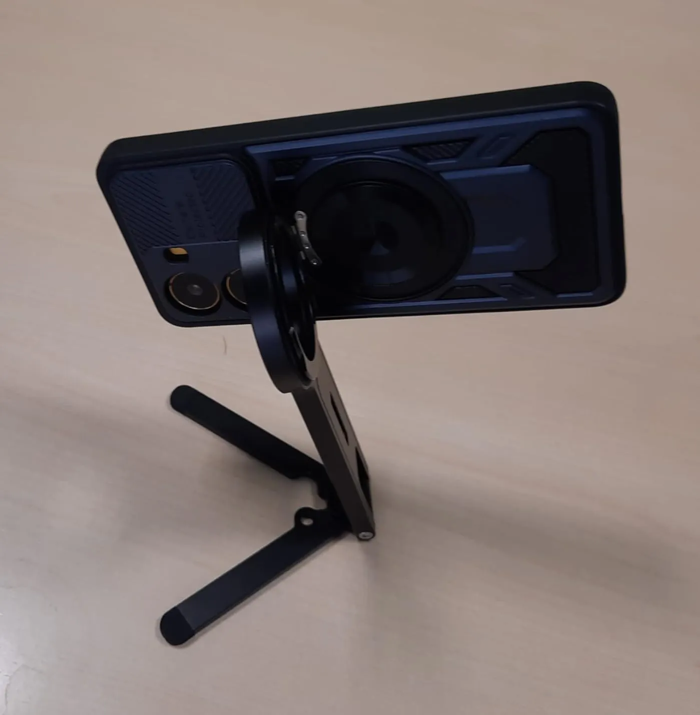 K&F Concept Mini Treppiede Magnetico Smartphone Nero MagSafe