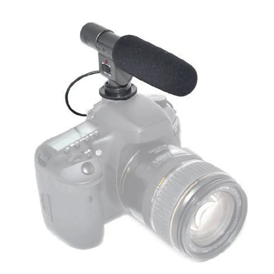 MegaGear Microfono Stereo Esterno per DSLR e Camcorder 90/120°