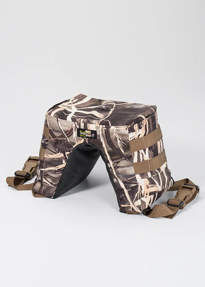 LensCoat LensSack Pro Jr bean bag con piastra