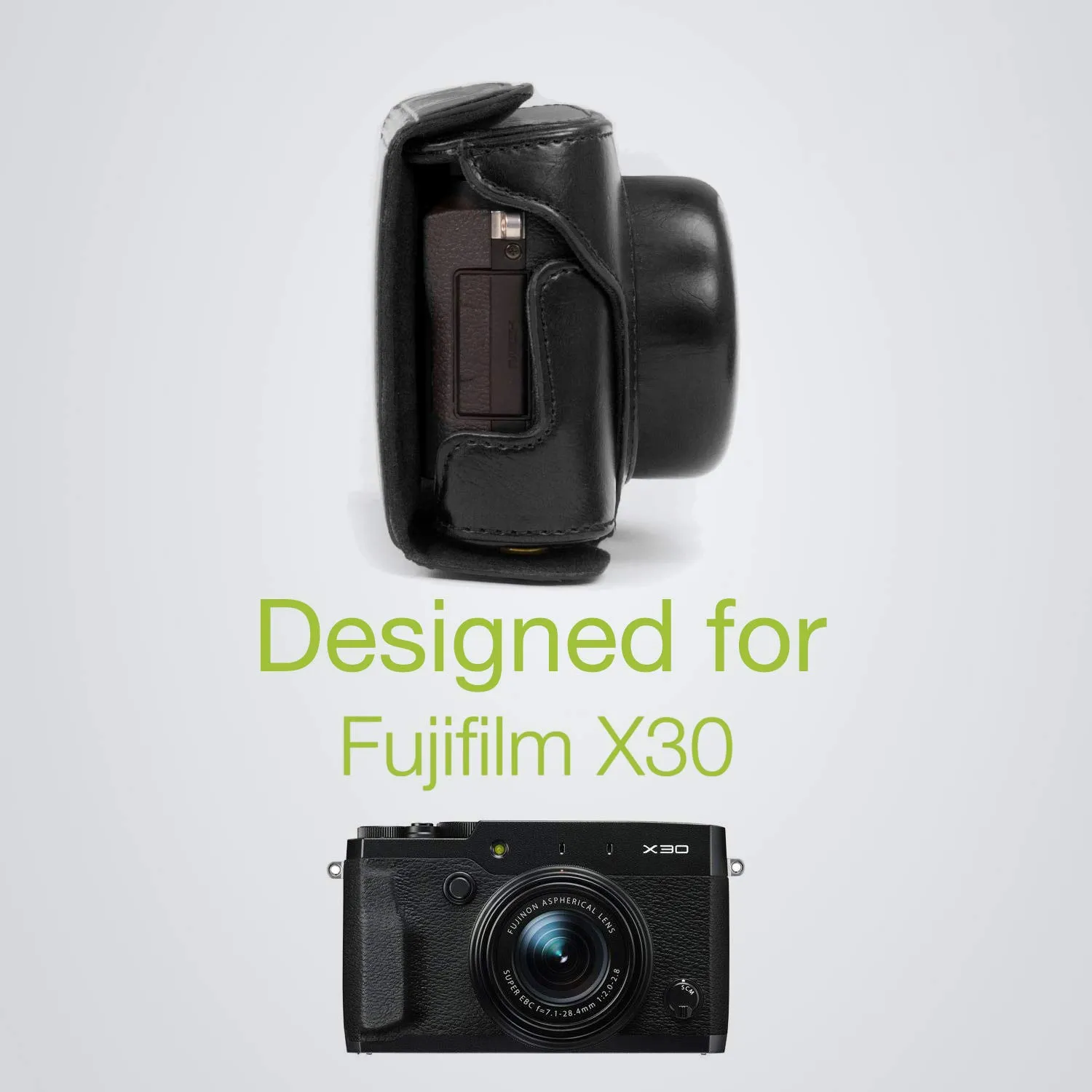 MegaGear Ever Ready custodia ecopelle Fujifilm X30