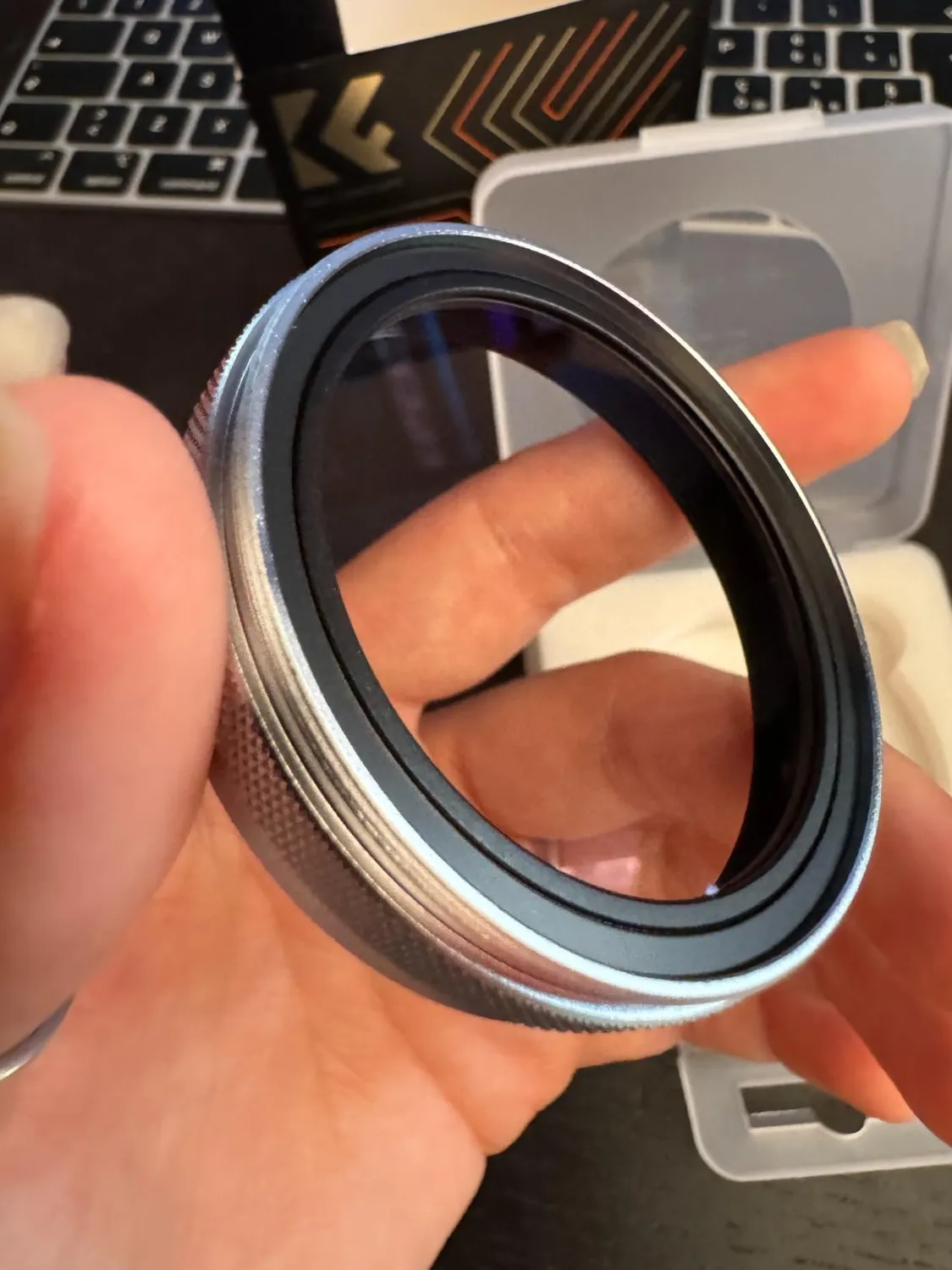K&F Concept Nano-Xcel Filtro UV X100 Nero protezione