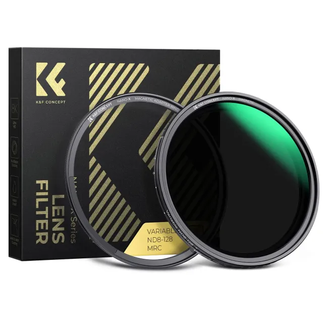 K&F Concept Nano-Xcel 67mm filtro ND8-128 magnetico 1-5 stop