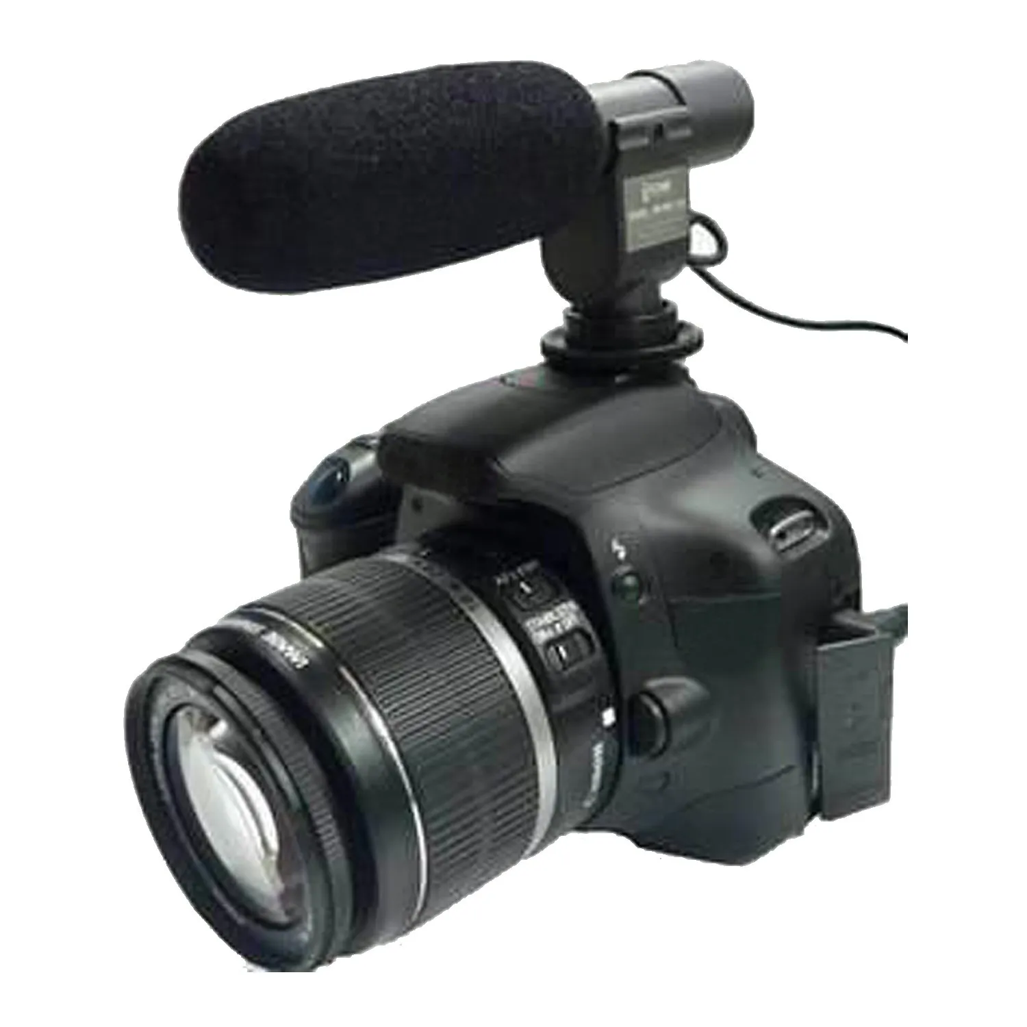 MegaGear Microfono Stereo Esterno per DSLR e Camcorder 90/120°