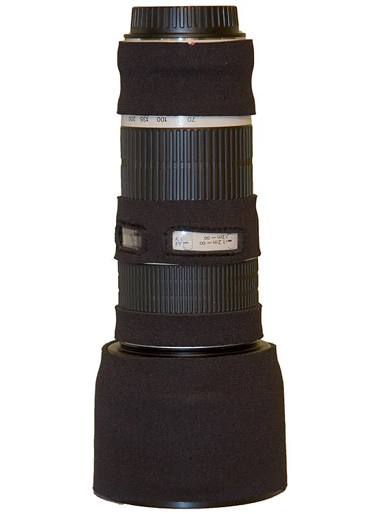 LensCoat Canon EF 70-200mm f/4 Non-IS copertura obiettivo nera