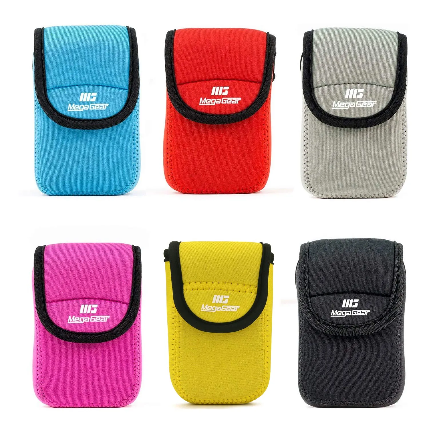 MegaGear Ultra Light Custodia Neoprene Sony WX500 Gialla