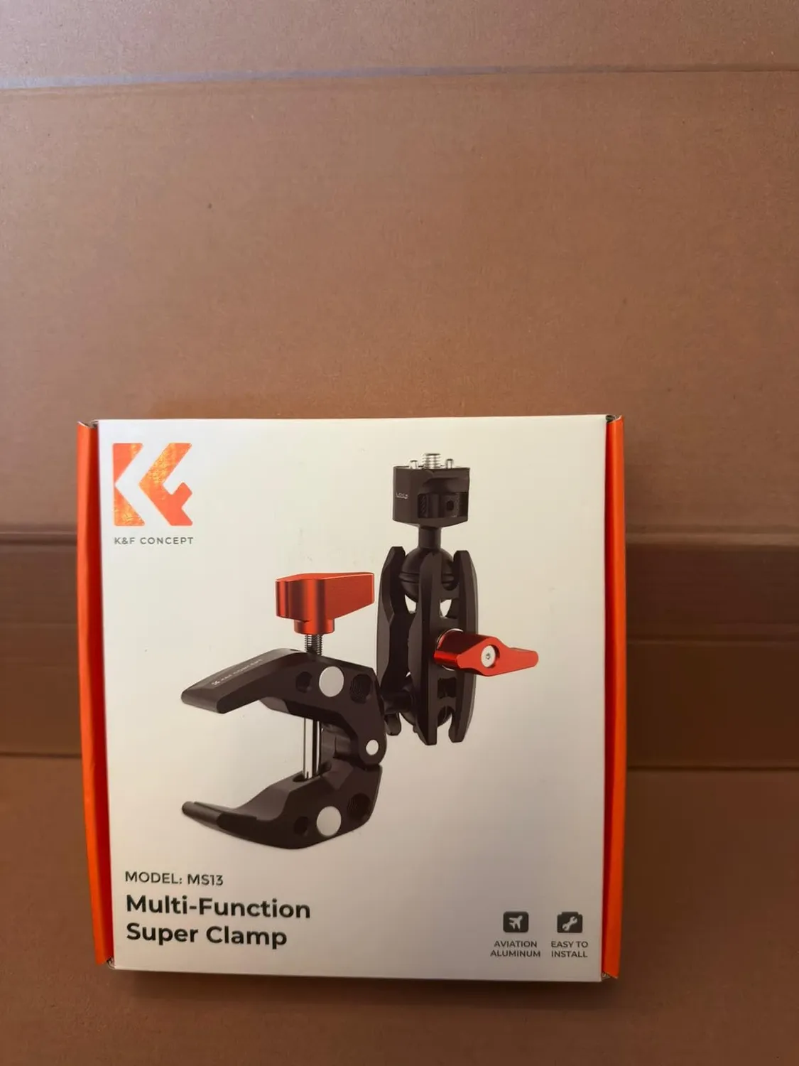 K&F Concept Magic Arm braccio articolato Super Clamp 5kg 1/4"