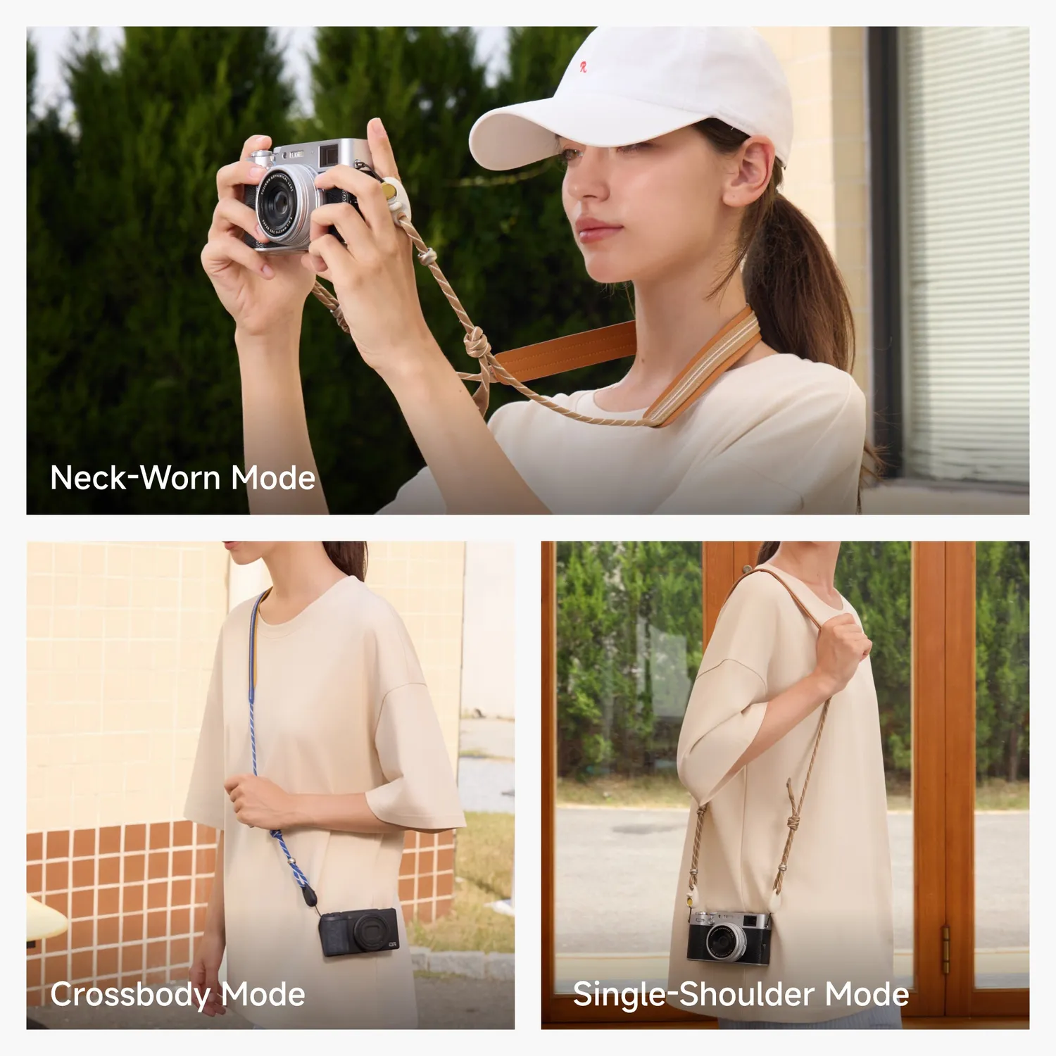 VSGO Pocket Ranger SoLoom tracolla fotocamera corda