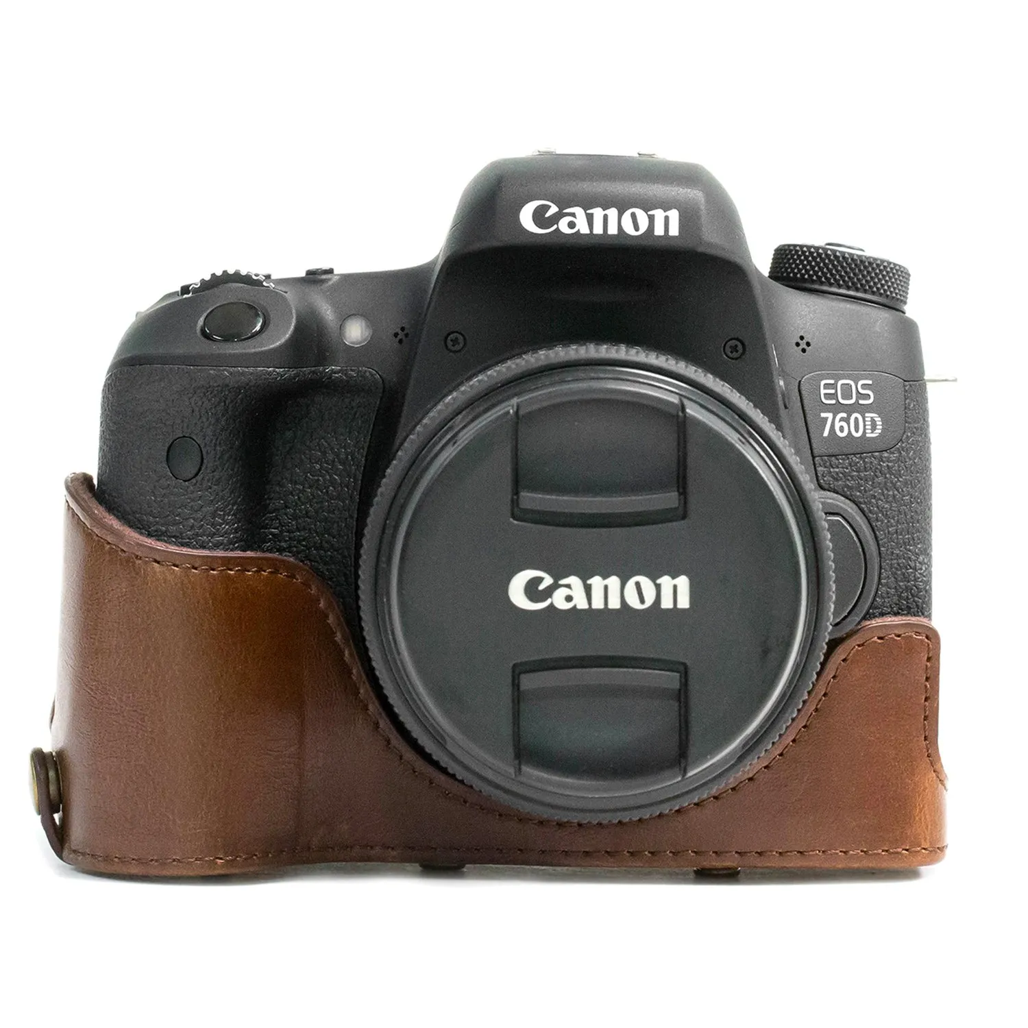 MegaGear Ever Ready MG1185 custodia fotocamera marrone scuro ecopelle
