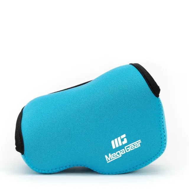 MegaGear custodia neoprene Panasonic GX800 12-32mm blu