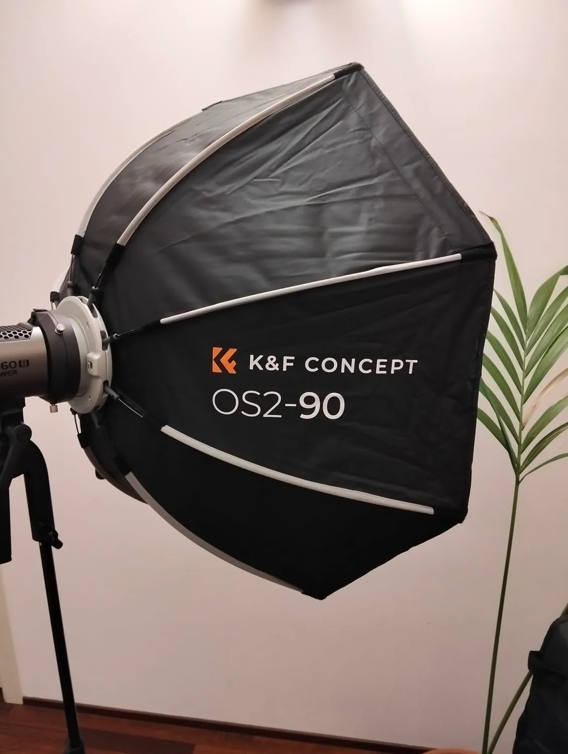 K&F Concept softbox ottagonale 65cm 26" con griglia