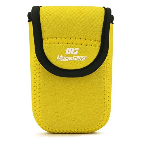 MegaGear Ultra Light Custodia Neoprene Sony WX500 Gialla