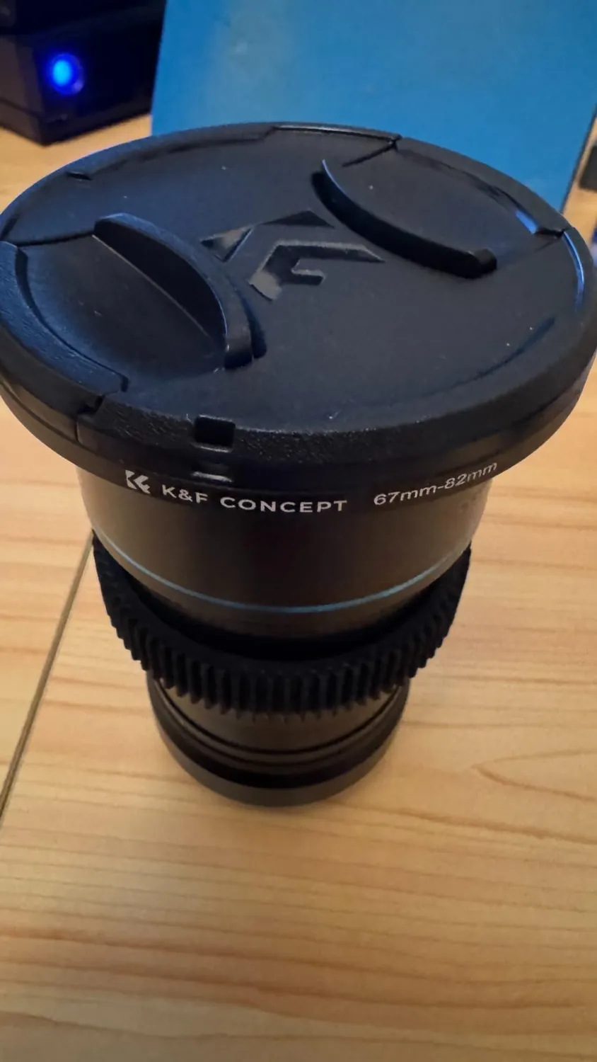 K&F Concept Tappo Obiettivo 55mm Set 2 Pezzi