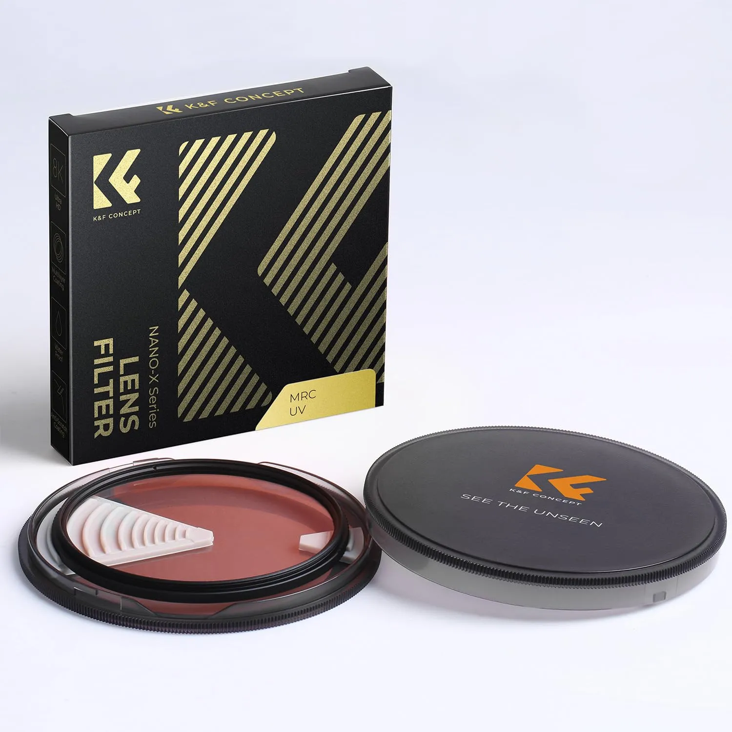 K&F Concept Nano-Xcel filtro UV protezione 82mm multistrato