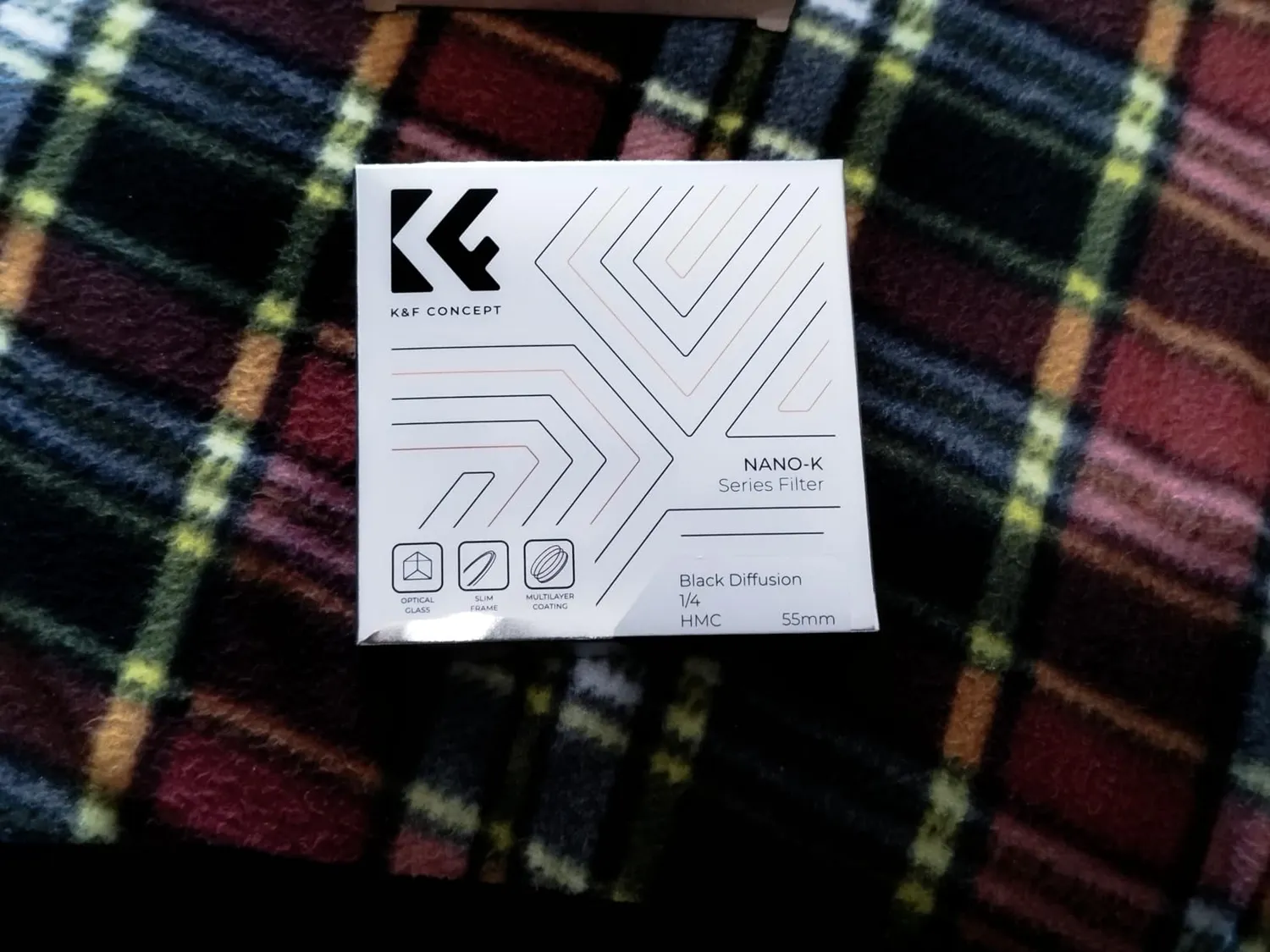 K&F Concept Nano-Klear Black Diffusion 1/4 filtro 67mm cinema