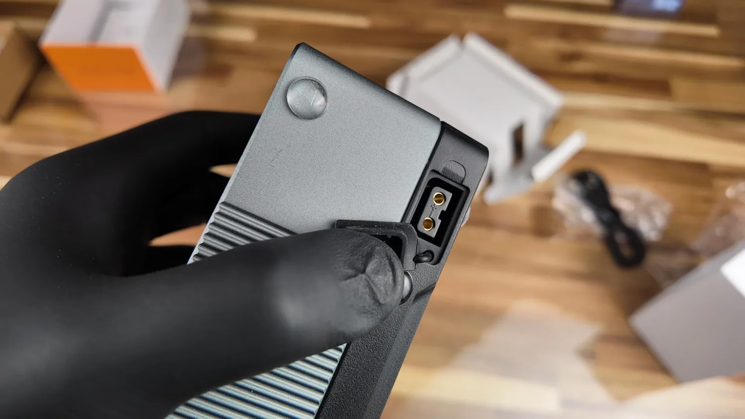 K&F Concept V-Mount 99Wh Mini batteria nera 14,8V video