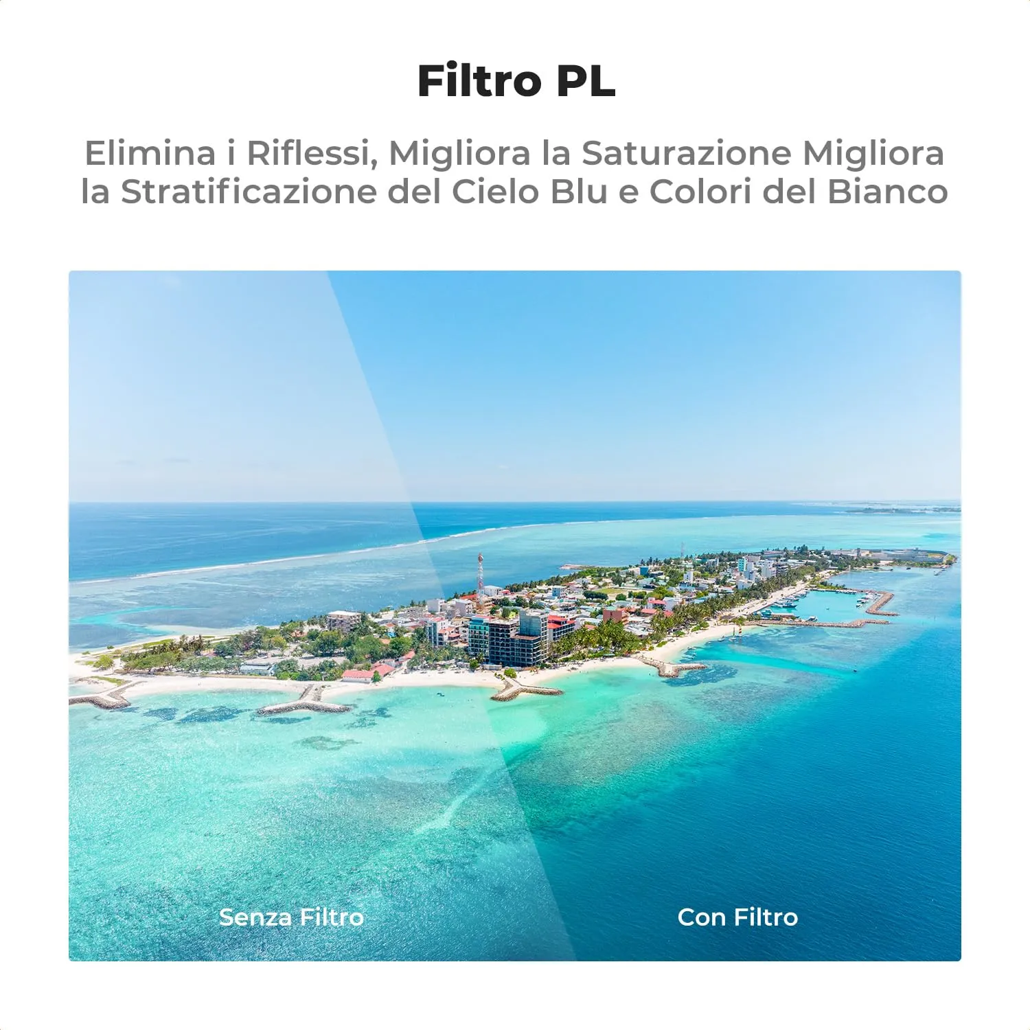 K&F Concept kit filtri DJI Avata 2 PL+ND8+ND16 vetro 28 strati