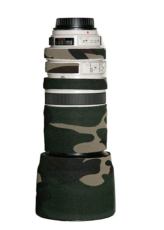 LensCoat Canon 100-400mm IS copertura obiettivo nero Classic neoprene