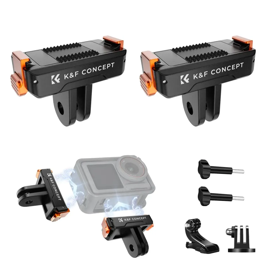 K&F Concept adattatore magnetico action cam DJI Osmo 2 pezzi